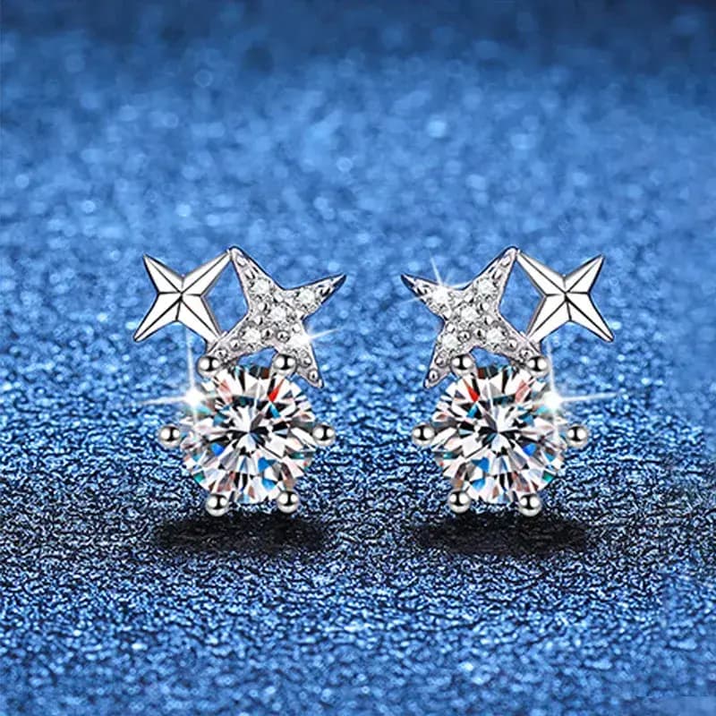 Aretes Romanoff — vista 2 de 7