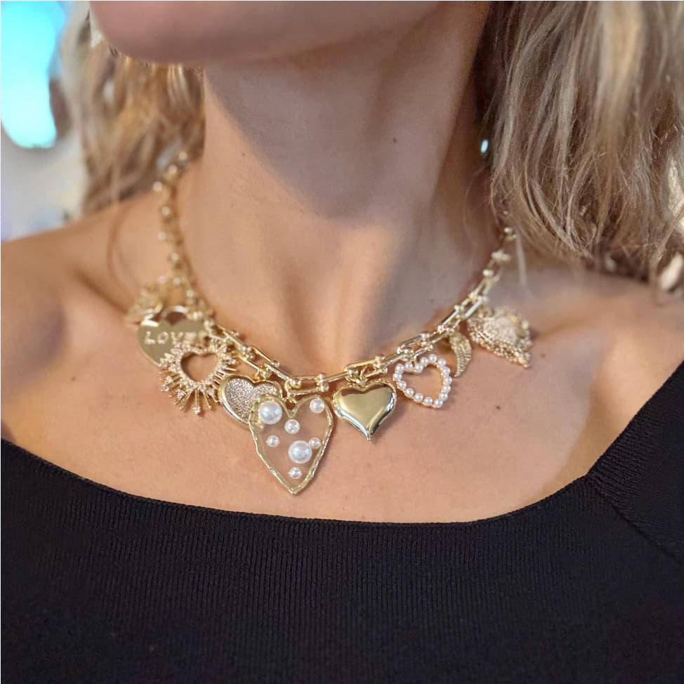 Collar Queen of Hearts